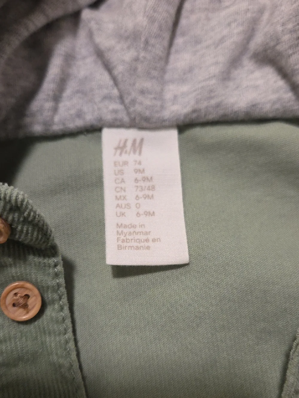 Carter's H&M Baby Shacket Bundle